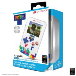 GO GAMER TETRIS PORTABLE VIDEO GAME SYSTEM (301 GAMES IN 1)