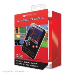 GO GAMER CLASSIC (300 GAMES IN 1) (BLACK, GRAY & RED)