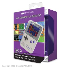 GO GAMER CLASSIC (300 GAMES IN 1) (GRAY & PURPLE)