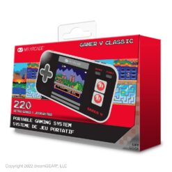 GAMER V CLASSIC (220 GAMES IN 1) (BLACK, GRAY & RED)