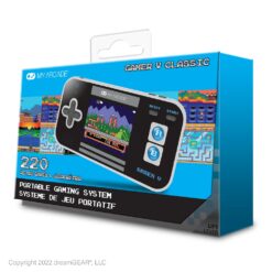 GAMER V CLASSIC (220 GAMES IN 1) (BLACK & BLUE)