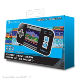 GAMER V CLASSIC (220 GAMES IN 1) (BLACK & BLUE)