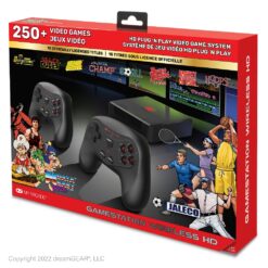 GAMESTATION WIRELESS WITH DATA EAST AND JALECO HITS (250+ GAMES IN 1)