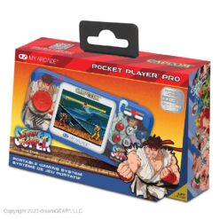 POCKET PLAYER PRO SUPER STREET FIGHTER II PORTABLE GAMING SYSTEM (2 GAMES IN 1)