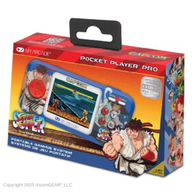 POCKET PLAYER PRO SUPER STREET FIGHTER II PORTABLE GAMING SYSTEM (2 GAMES IN 1)
