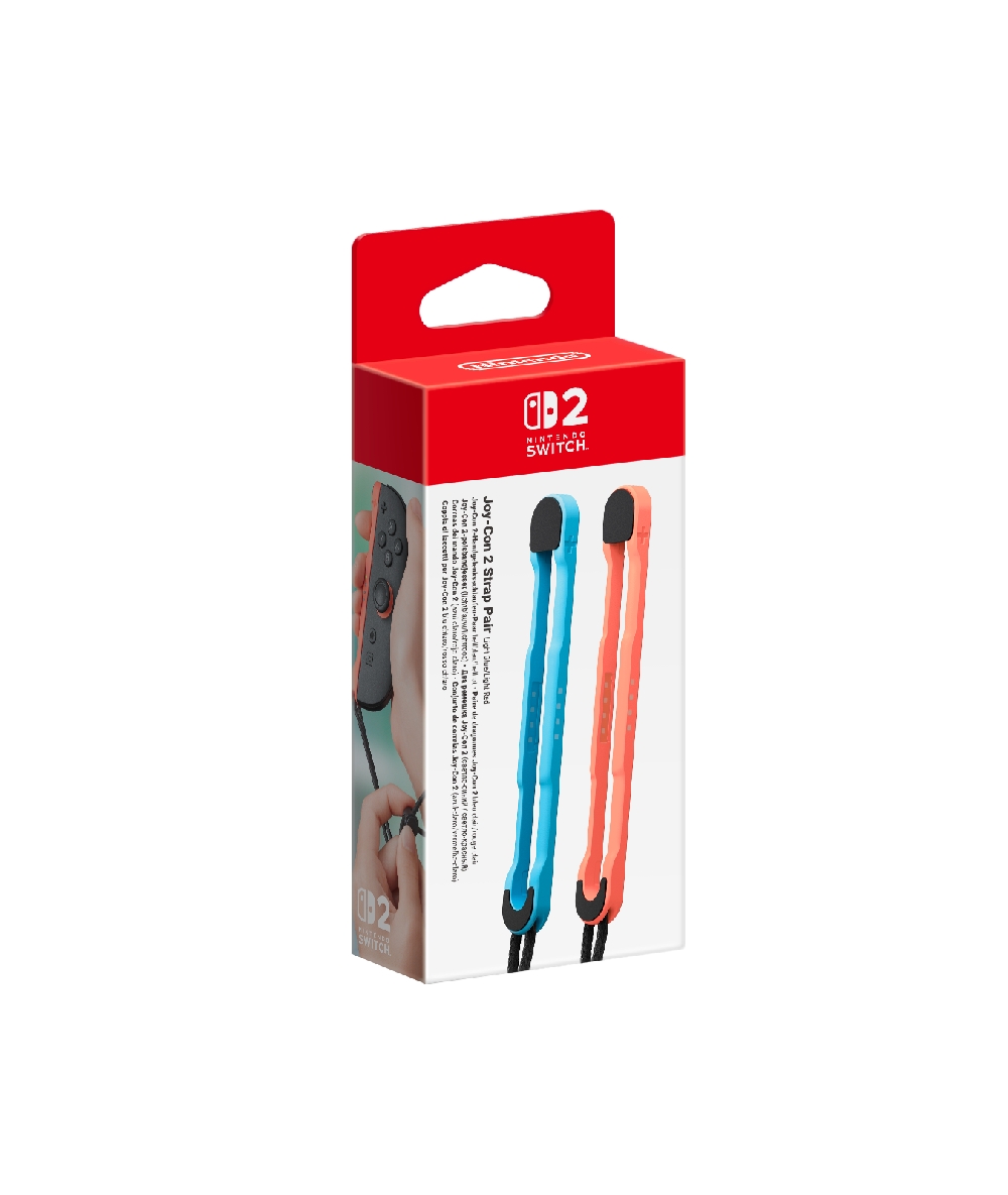 NINTENDO SWITCH 2 JOY-CON STRAP PAIR L.BLUE/L.RED