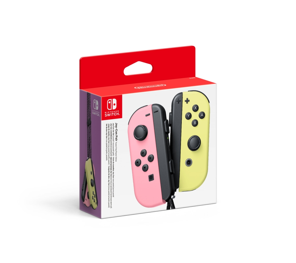 NINTENDO SWITCH JOY-CON PAIR PINK YELLOW