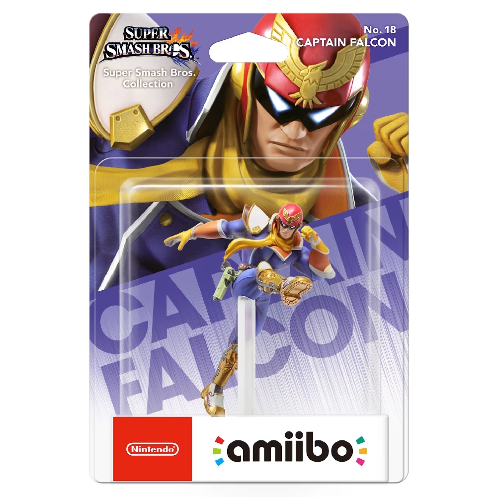 AMIIBO CAPTAIN FALCON NO. 18 (SUPER SMASH)