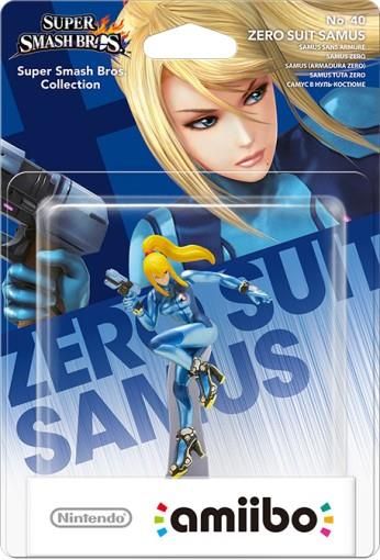 AMIIBO ZERO SUIT SAMUS NO.40 (SUPER SMASH)