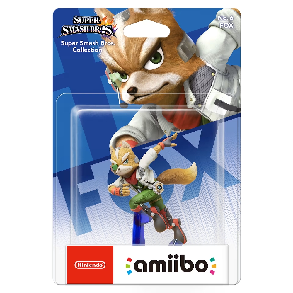 AMIIBO FOX NO. 6 (SUPER SMASH)