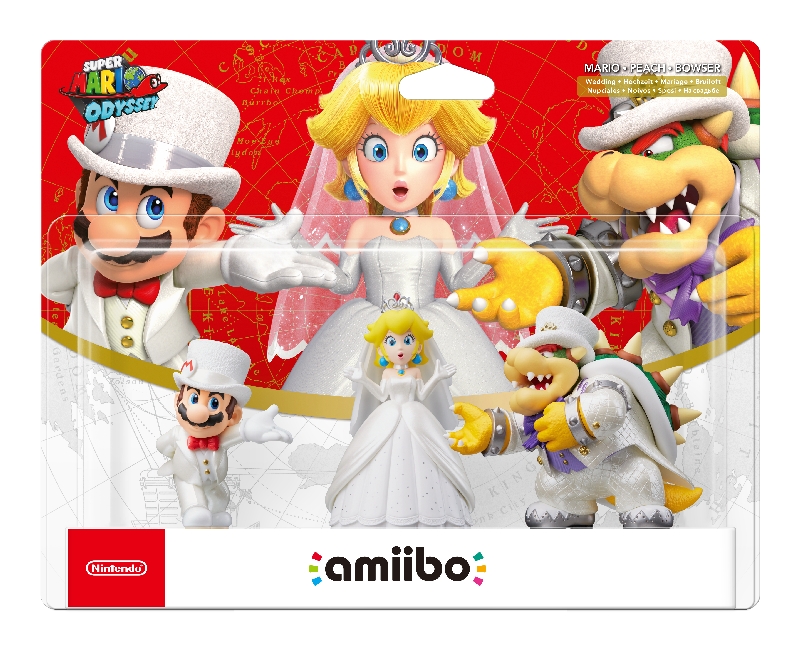 AMIIBO SUPER MARIO ODYSSEY 3 SET