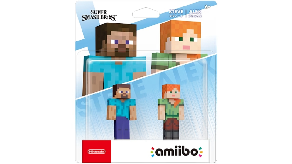AMIIBO STEVE AND ALEX 2IN1