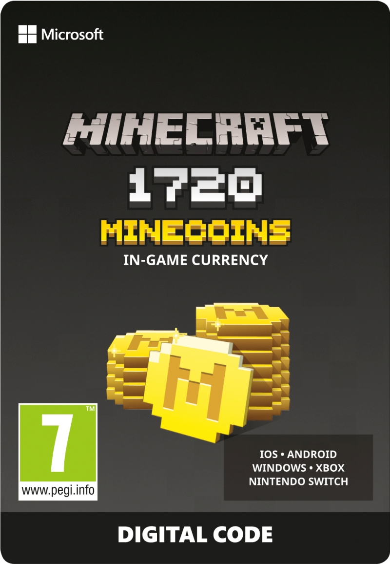 MINECRAFT MINECOINS ESD 1720 COINS PC