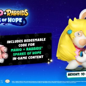 RABBID PEACH FIGURINE