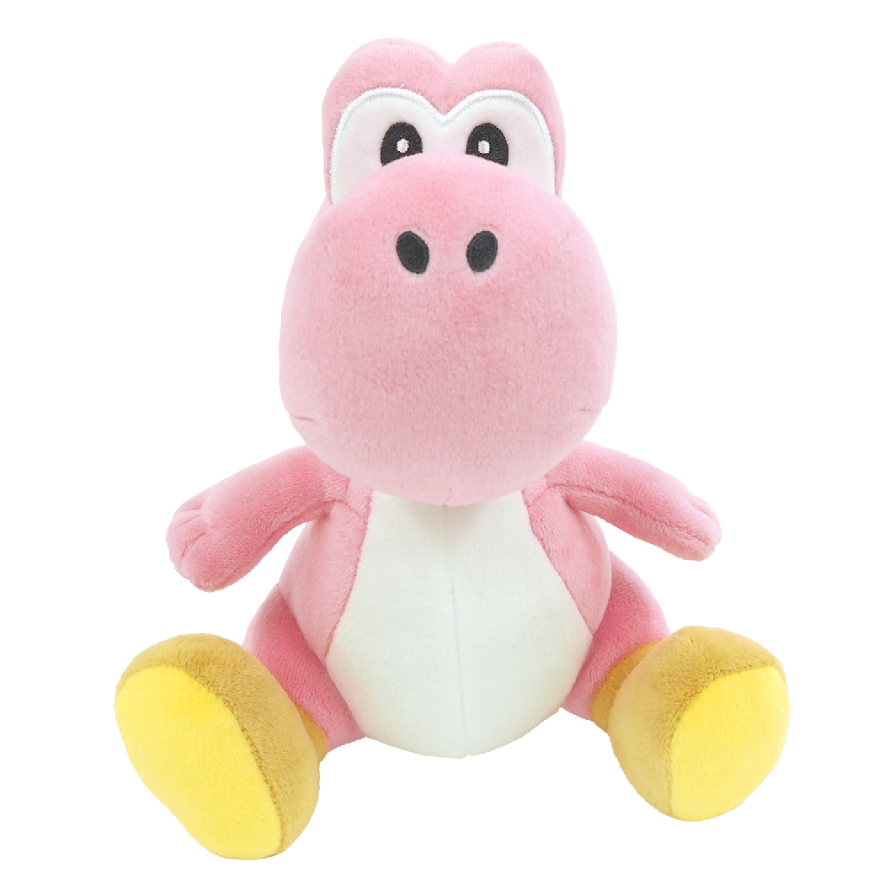 NINTENDO TOGETHER+ SUPER MARIO PLUSH YOSHI ROSE 20 CM