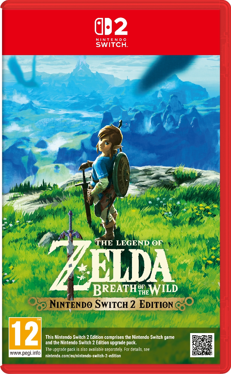 LEGEND OF ZELDA BREATH OF THE WILD UP UKV Nintendo Switch 2
