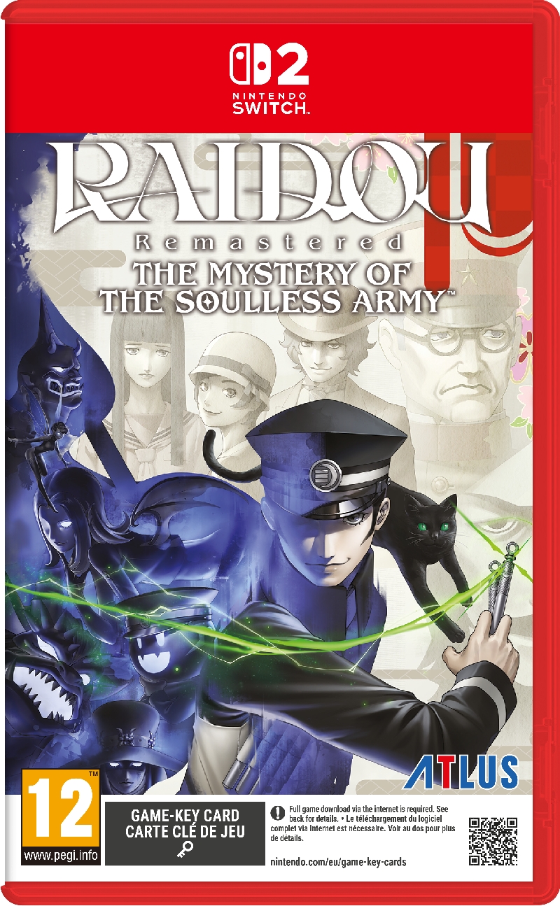 RAIDOU REMASTERED THE MYSTERY OF THE SOULLESS ARMY (GAME-KEY CARD) Nintendo Switch 2