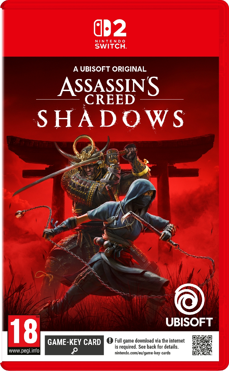 ASSASSINS CREED SHADOWS (GAME KEY CARD) Nintendo Switch 2