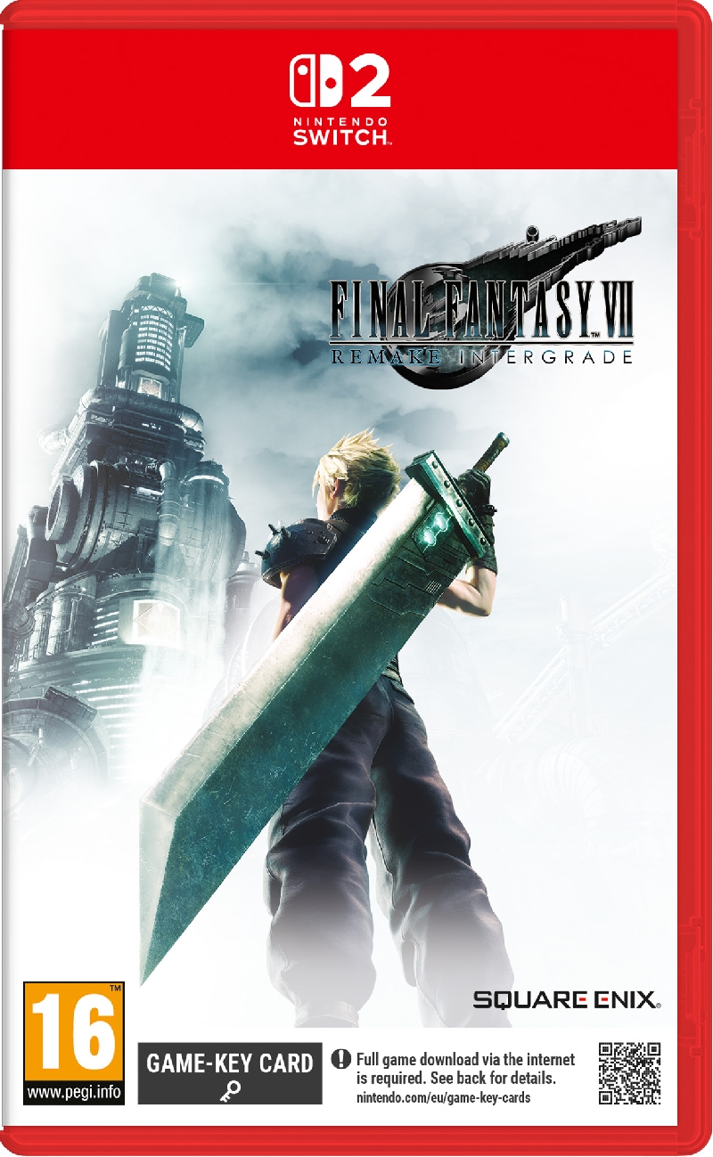 FINAL FANTASY VII REMAKE INTERGRADE (INCLUDES MAGIC THE GATHERING—FINAL FANTASY PLAY BOOSTER) (GAME-KEY CARD) Nintendo Switch 2