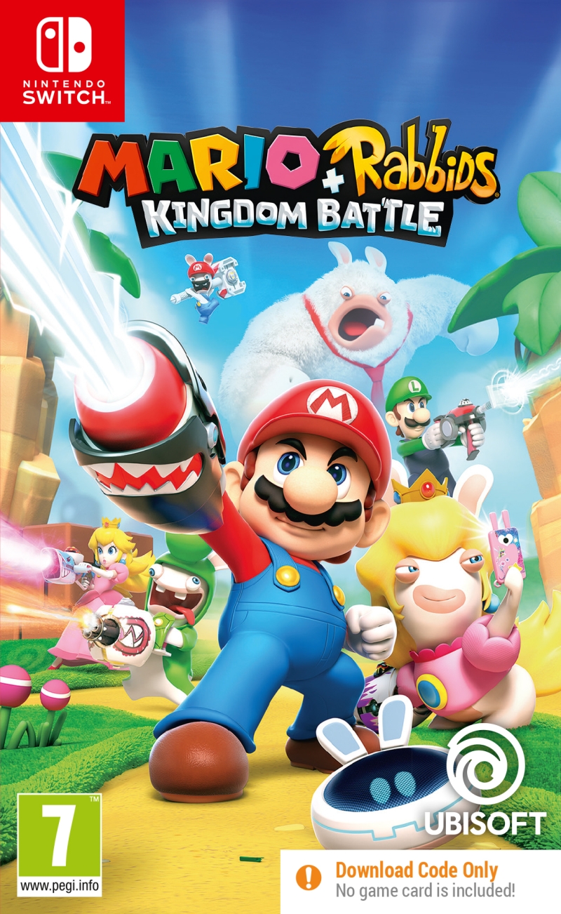MARIO AND RABBIDS KINGDOM BATTLE (CODE IN A BOX) Nintendo Switch