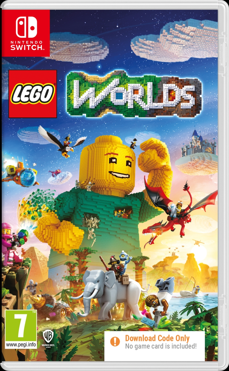 LEGO WORLDS (CODE IN A BOX) Nintendo Switch