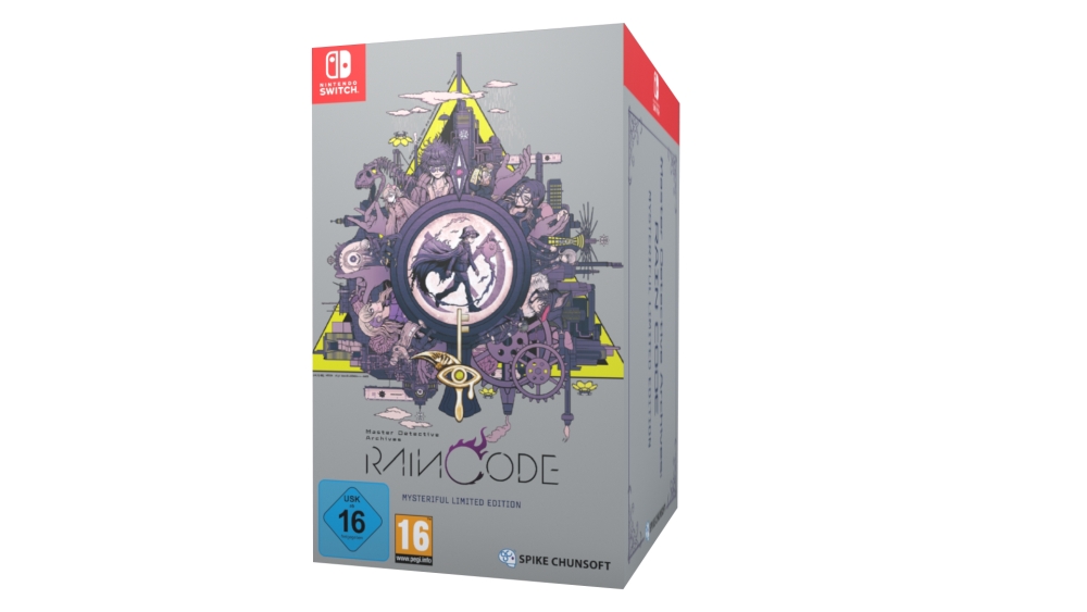 MASTER DETECTIVE RAIN CODE MYSTERIFUL LIMITED EDITION Nintendo Switch