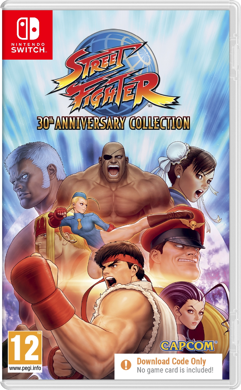 STREET FIGHTER ANNIVERSARY (CODE IN A BOX) Nintendo Switch