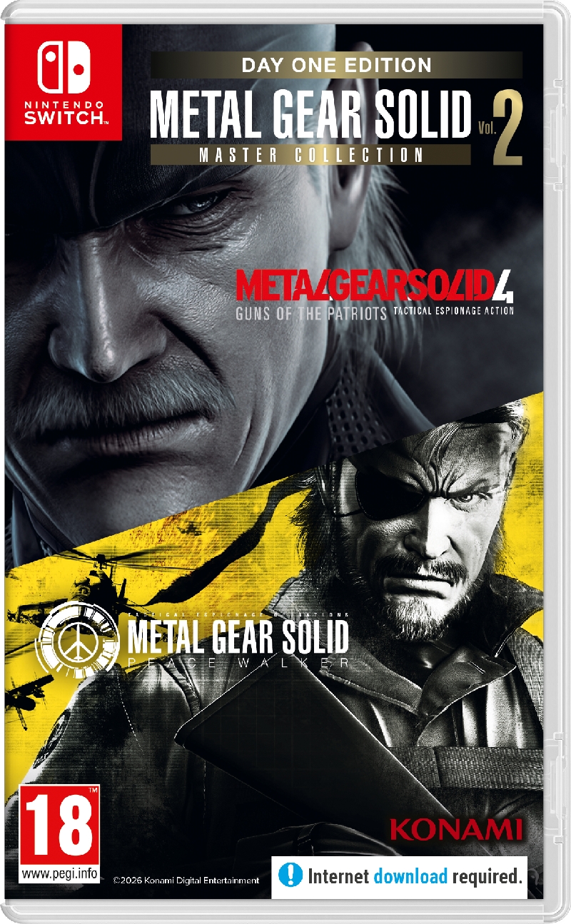 METAL GEAR SOLID MASTER COLLECTION VOL 2 D1 EDITION Nintendo Switch