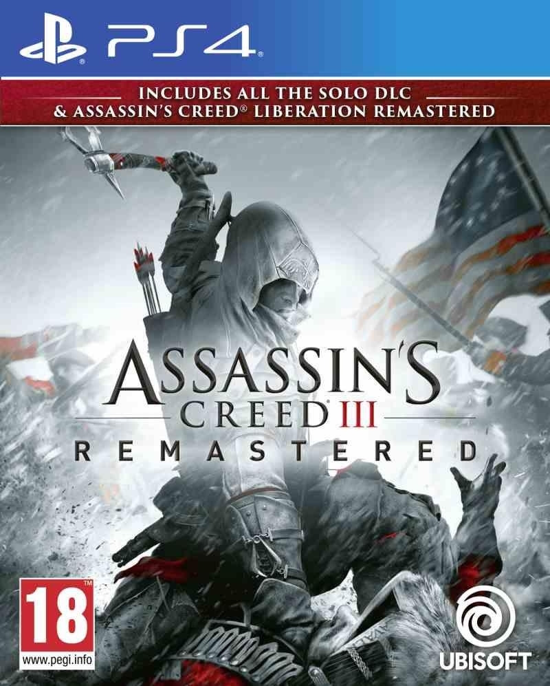 ASSASSINS CREED 3 AND AC LIBERATION HD REMASTER PS4
