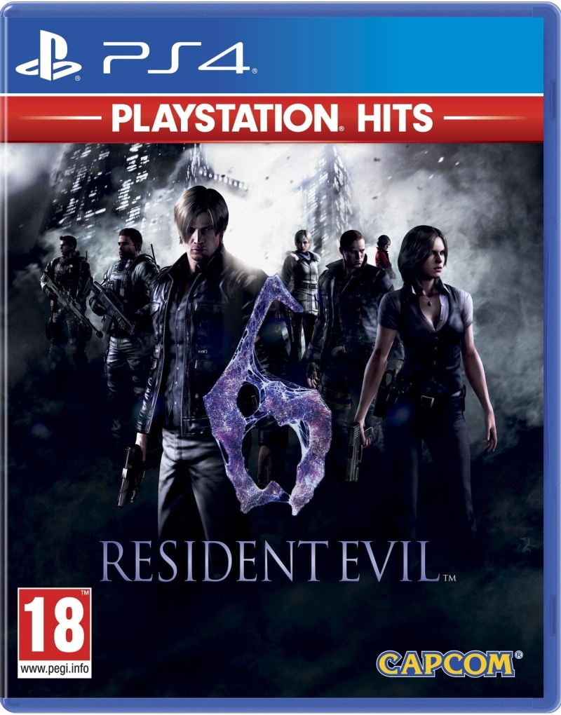 RESIDENT EVIL 6 HITS PS4