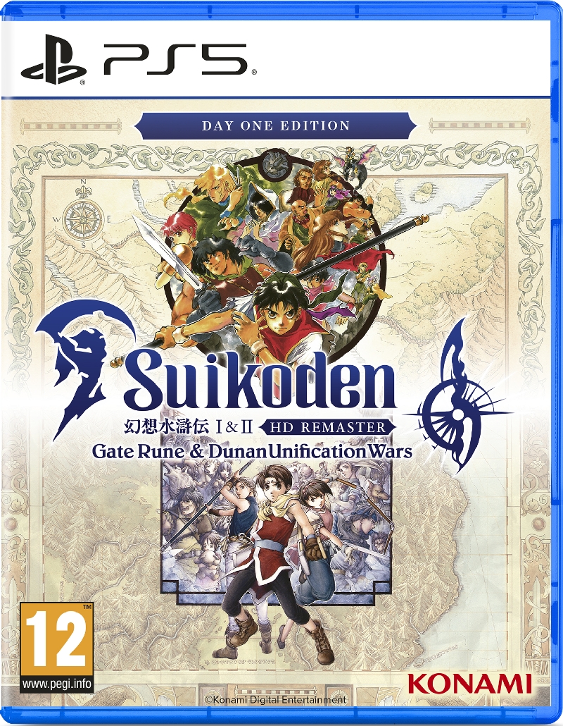 SUIKODEN I & II HD REMASTERED D1 EDITION PS5