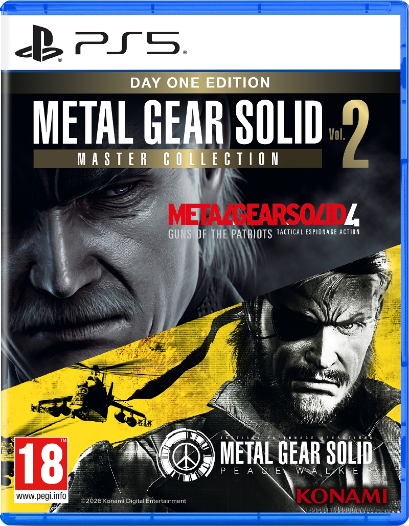 METAL GEAR SOLID MASTER COLLECTION VOL 2 D1 EDITION PS5