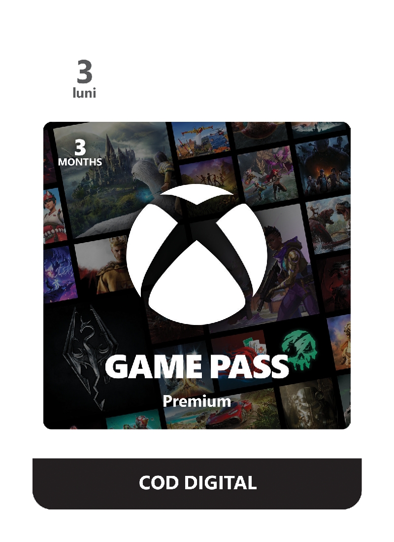 XBOX GAME PASS PREMIUM 3M EMEA ONLINE ESD Xbox One