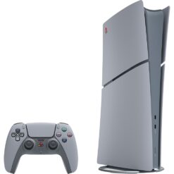 Consola PlayStation 5 Slim Digital Edition (PS5) 30th Anniversary Limited Edition, gri - imagine 2