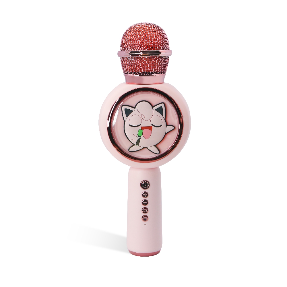 OTL - POPSING LED LIGHT UP WIRELESS KARAOKE MICROPHONE JIGGLY PUFF