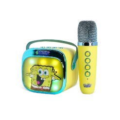 OTL - SPONGEBOB SQUAREPANTS POPSING LED LIGHT UP WIRELESS KARAOKE SPEAKER WITH MICROPHONE