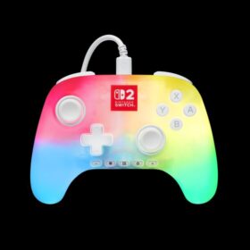 POWERA - ADVANTAGE WIRED CONTROLLER FOR NSW2 WITH LUMECTRA- WHITE Nintendo Switch 2