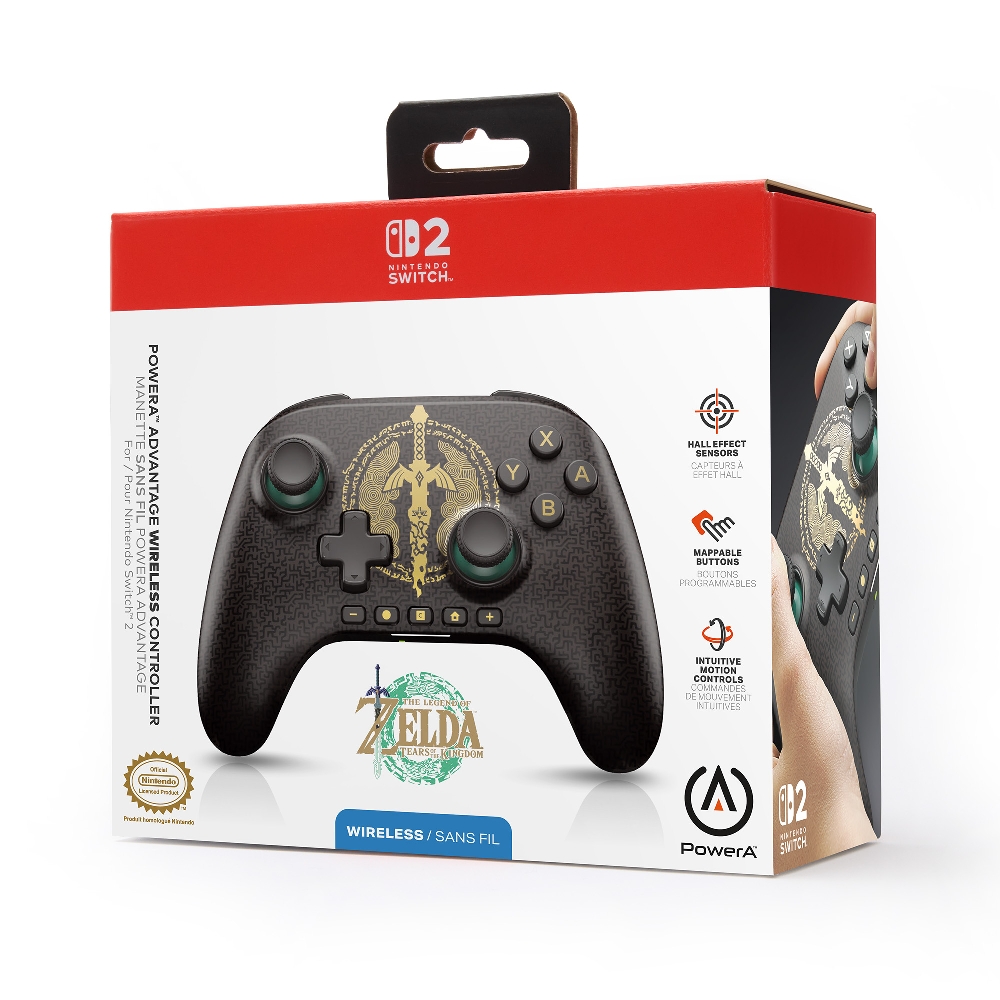 POWERA - ADVANTAGE WIRELESS CONTROLLER - ZELDA: DECAYED MASTER SWORD Nintendo Switch 2