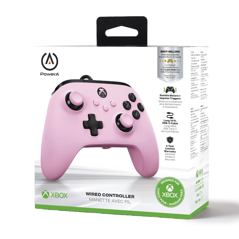 POWERA - WIRED CONTROLLER FOR XBOX SERIES X|S - PINK Xbox Series X/S