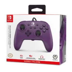 POWERA - ENHANCED WIRED CONTROLLER FOR NINTENDO SWITCH - GALAXY PURPLE