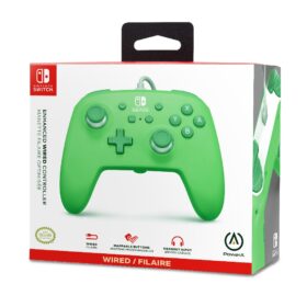 POWERA - ENHANCED WIRED CONTROLLER FOR NINTENDO SWITCH - SEAFOAM GREEN