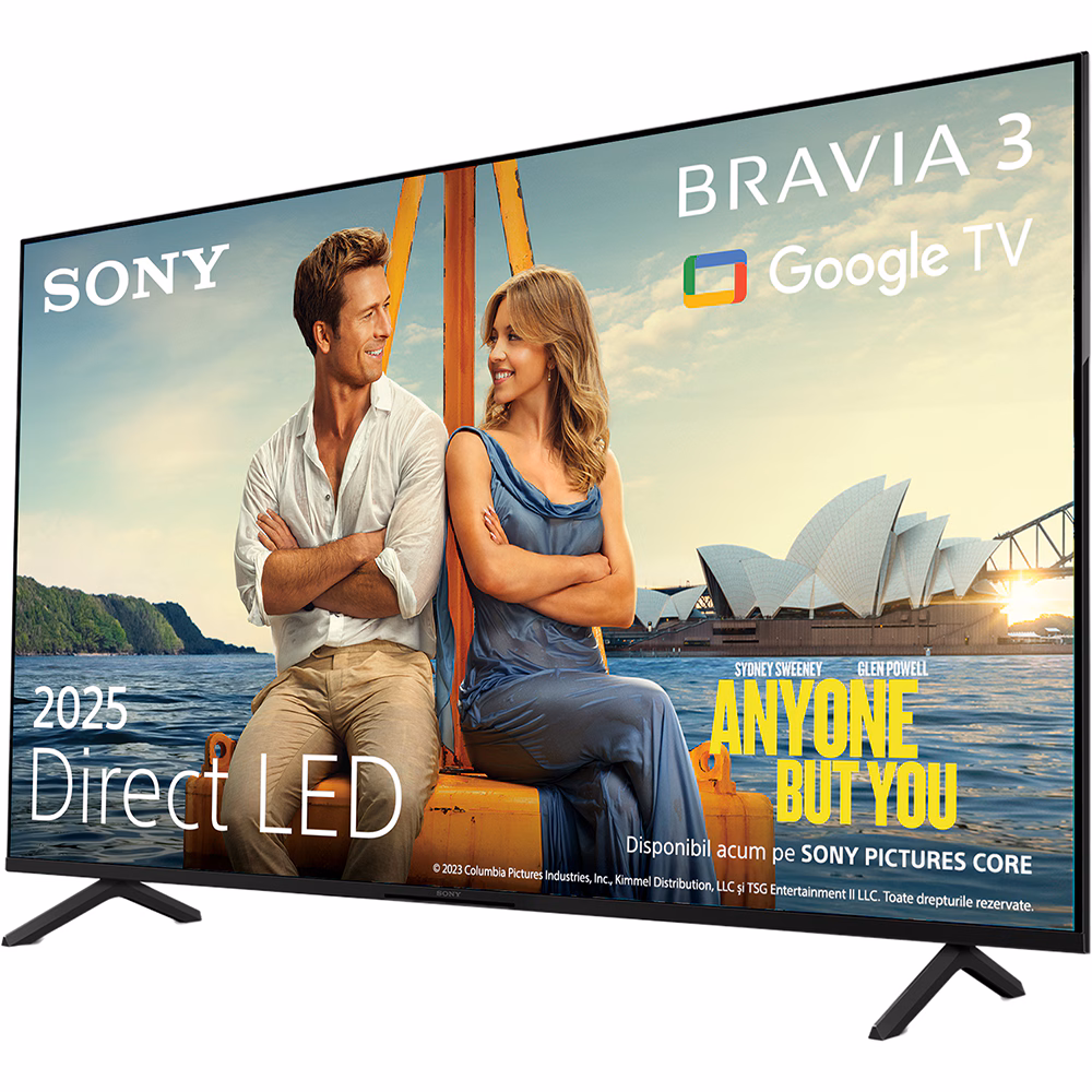 Televizor LED Smart SONY BRAVIA 3 K50S35, Ultra HD 4K, HDR, 126cm - imagine 2