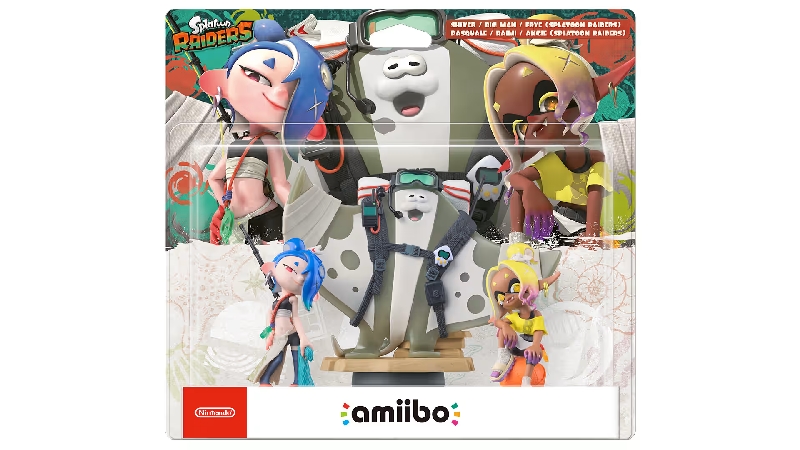 AMIIBO SPLATOON RAIDERS 3-SET