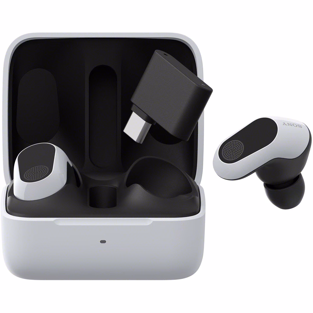 Casti Gaming SONY INZONE WF-G700NW, True Wireless Bluetooth, In-Ear, Microfon, Noise Cancelling, PC/PS5, White - imagine 3