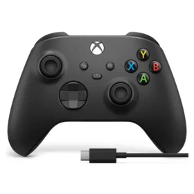 Controller Microsoft Xbox Series X Wireless + cablu USB Type-C (Negru)