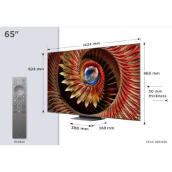 Televizor TCL QD-MiniLED 65Q8C, 164 cm, Smart Google TV, 4K Ultra HD, 144Hz, Bang & Olufsen - imagine 5