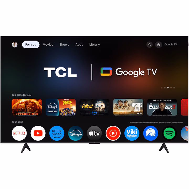 Televizor TCL QLED 85P7K, 214 cm, Smart Google TV, 4K - imagine 3