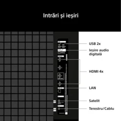 Televizor Sony BRAVIA 2 II LED 50S25M2, 126 cm, Smart Google TV, 4K Ultra HD, Clasa E (Model 2026) - imagine 3