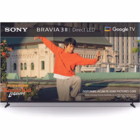 Televizor Sony BRAVIA XR 3 II LED 55XR39M2, 139 cm, Smart Google TV, 4K Ultra HD, 120Hz, Clasa E (Model 2026)