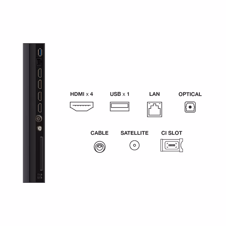 Televizor TCL QD-MiniLED 98Q6C, 248 cm, Smart Google TV, 4K Ultra HD, 144Hz, Onkyo - imagine 11